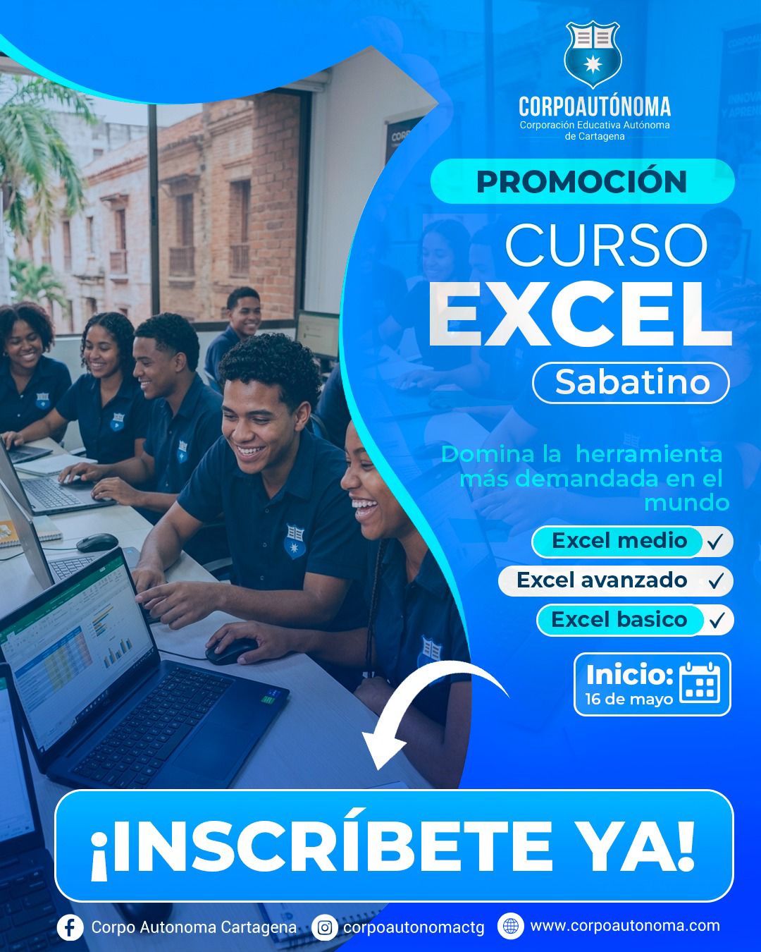 Excel Básico, Intermedio, Avanzado